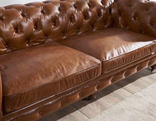 Двухместный диван Boudoir Quilted Leather