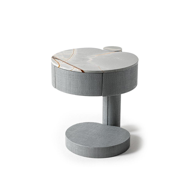 Столик мраморный Lagarto в стиле лофт, модерн, индастриал