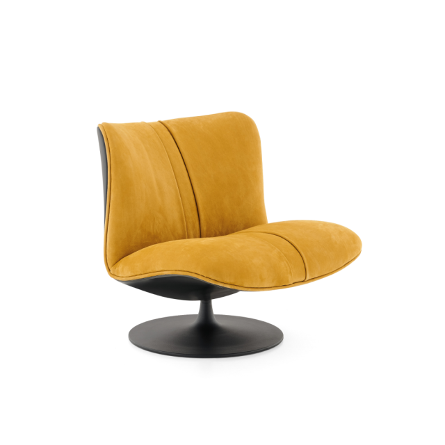 Кресло с круглым металлическим основанием Wivenhoe