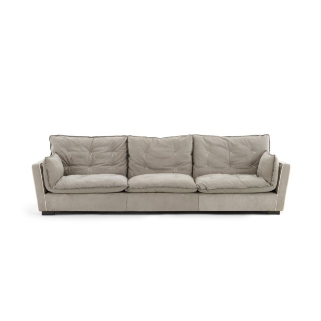 Прямой диван Quincy в стиле лофт, модерн, индастриал