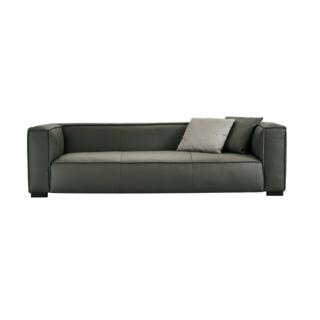 Большой диван с объемными подушками Big Tetra