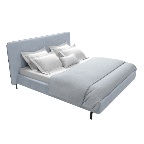 Двуспальная кровать SPIFFY в скандинавском стиле