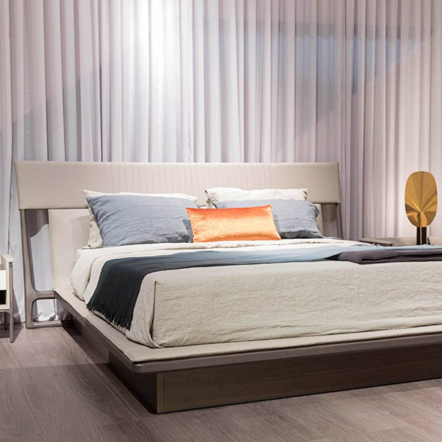 Кровать с деревянным основанием Geelong