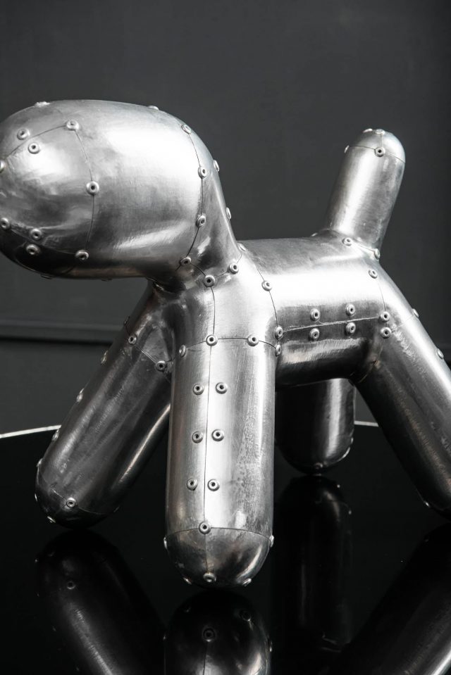Декоративная фигура Aluminum Dog Interior Decor