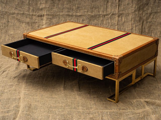 Кофейный столик Tobago Suitcase 2 Drawers