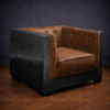 Кресло Boxy Chair Aviator, Aluminum finish — фронт