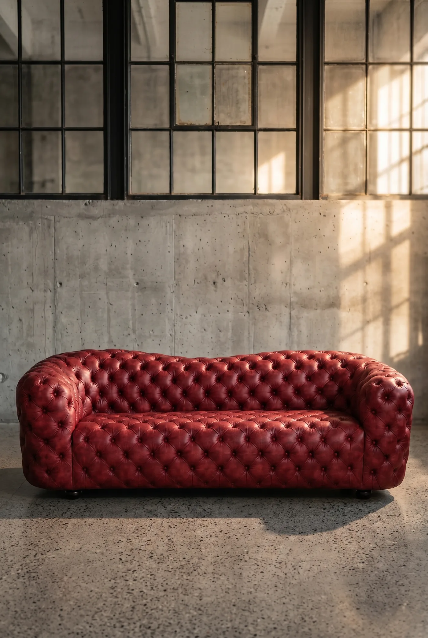 Четырехместный диван Nega Quilted Leather