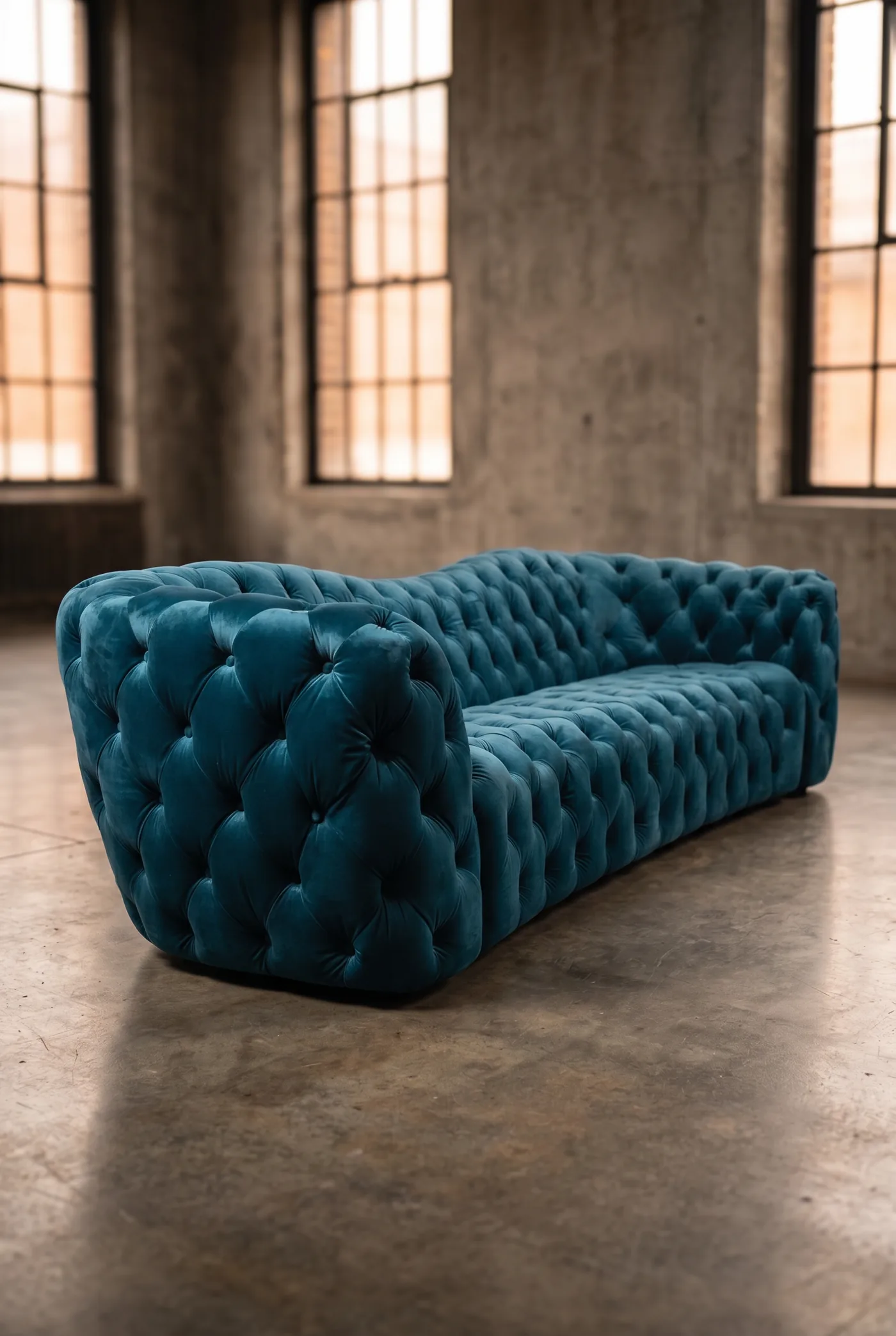 Трехместный диван Velvet Lagoon 4 Seater