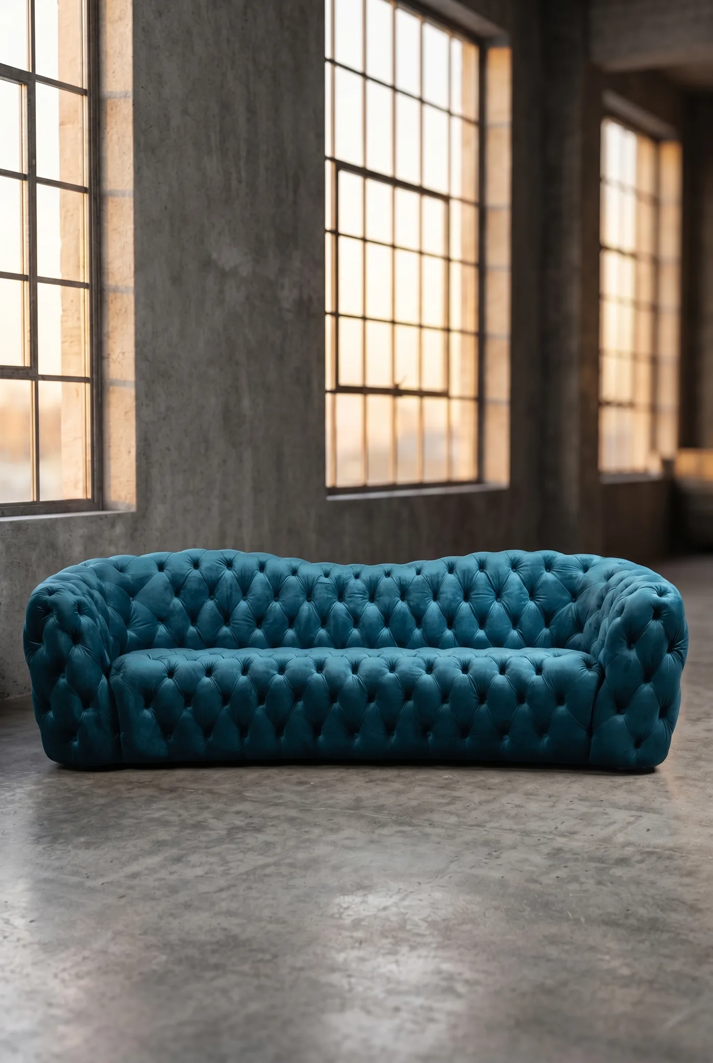Трехместный диван Velvet Lagoon 4 Seater