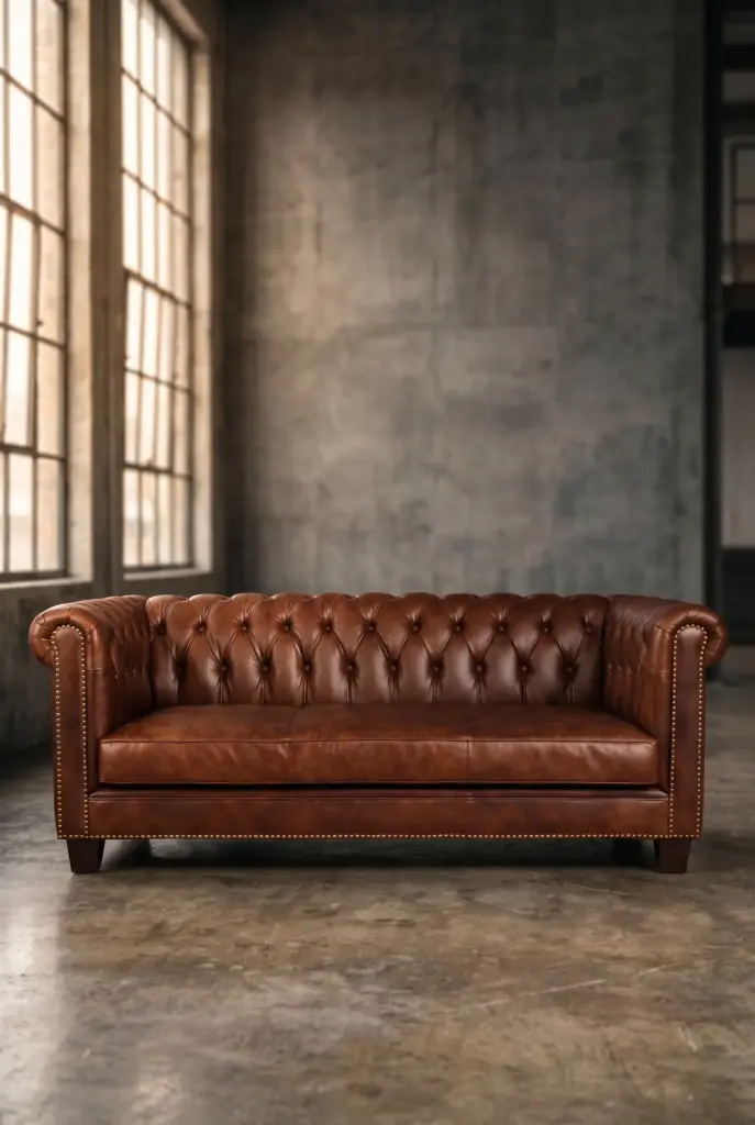 Диван Horizon Sofa Quilted Leather