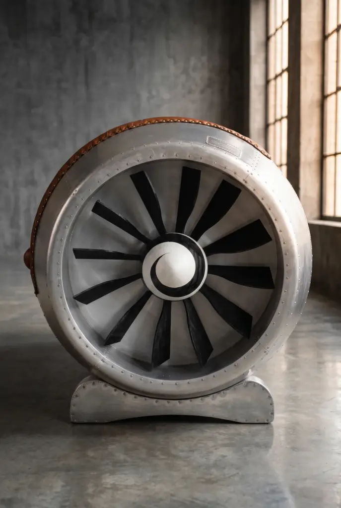 Двухместный диван Aircraft Turbine 2 Seater