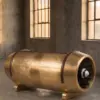 Двухместный диван Aircraft Turbine Black — профиль