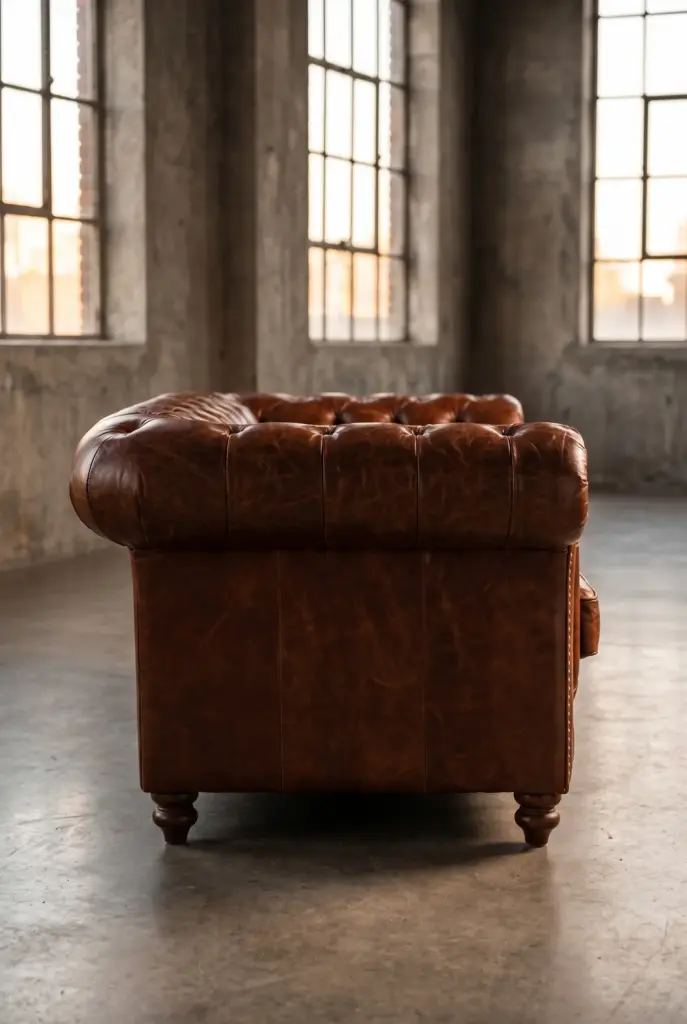 Двухместный диван Milan Quilted Leather