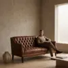 Диван «Сассекс» двухместный — в интерьере