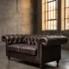 Двухместный диван Steampunk Chic 2 Seater — 45°