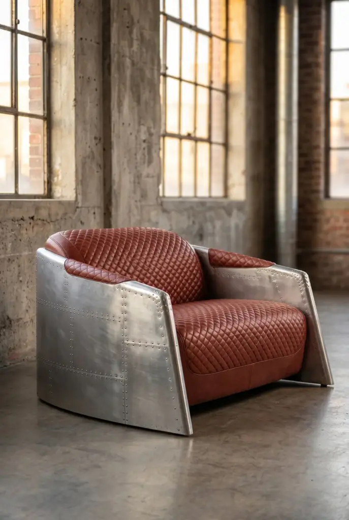 Диван Take-off Aluminum Wide 2 Seat