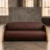 Двухместный диван Take-off Brass Wide 2 Seat — фронт
