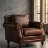 Кожаное кресло Bram — 45°