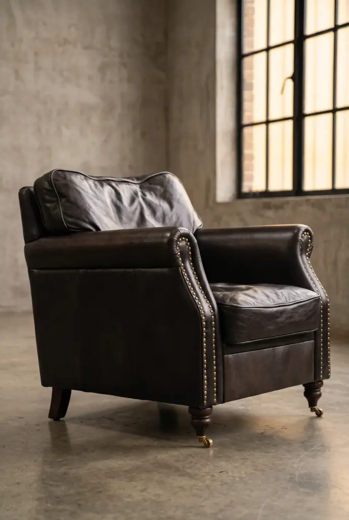 Кресло Black Prince Wood Legs