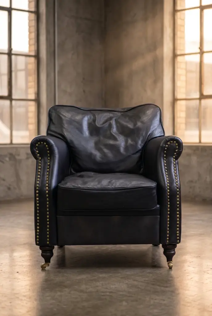 Кресло Black Prince Wood Legs