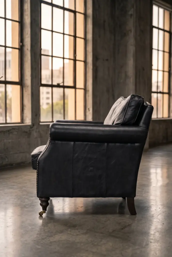 Кресло Black Prince Wood Legs