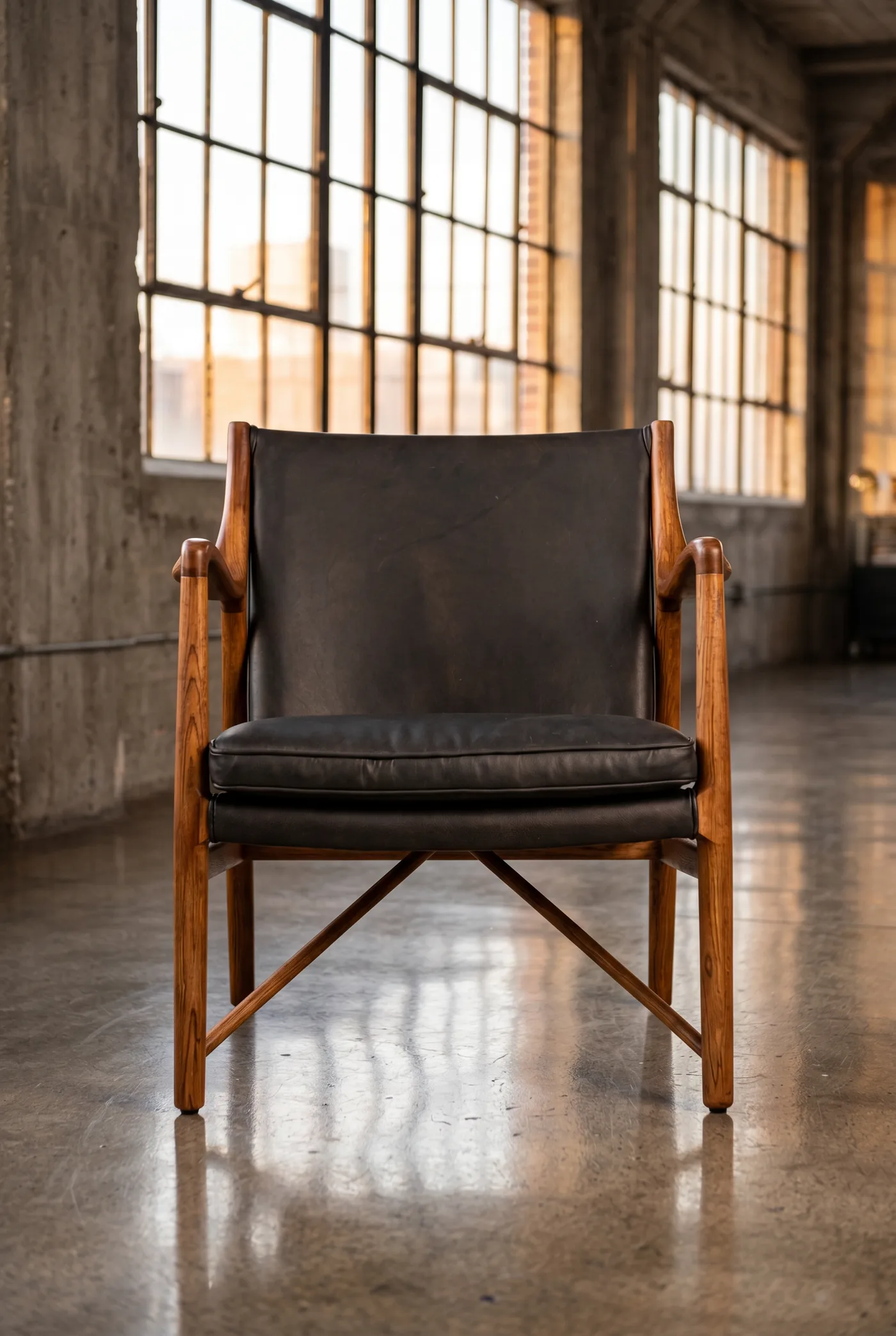 Кресло Bohemia Solid Wood and Leather