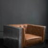 Кресло Boxy Chair Aviator, Aluminum finish — 45°