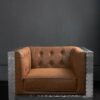 Кресло Boxy Chair Aviator, Aluminum finish — профиль