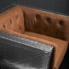 Кресло Boxy Chair Aviator, Aluminum finish — в интерьере