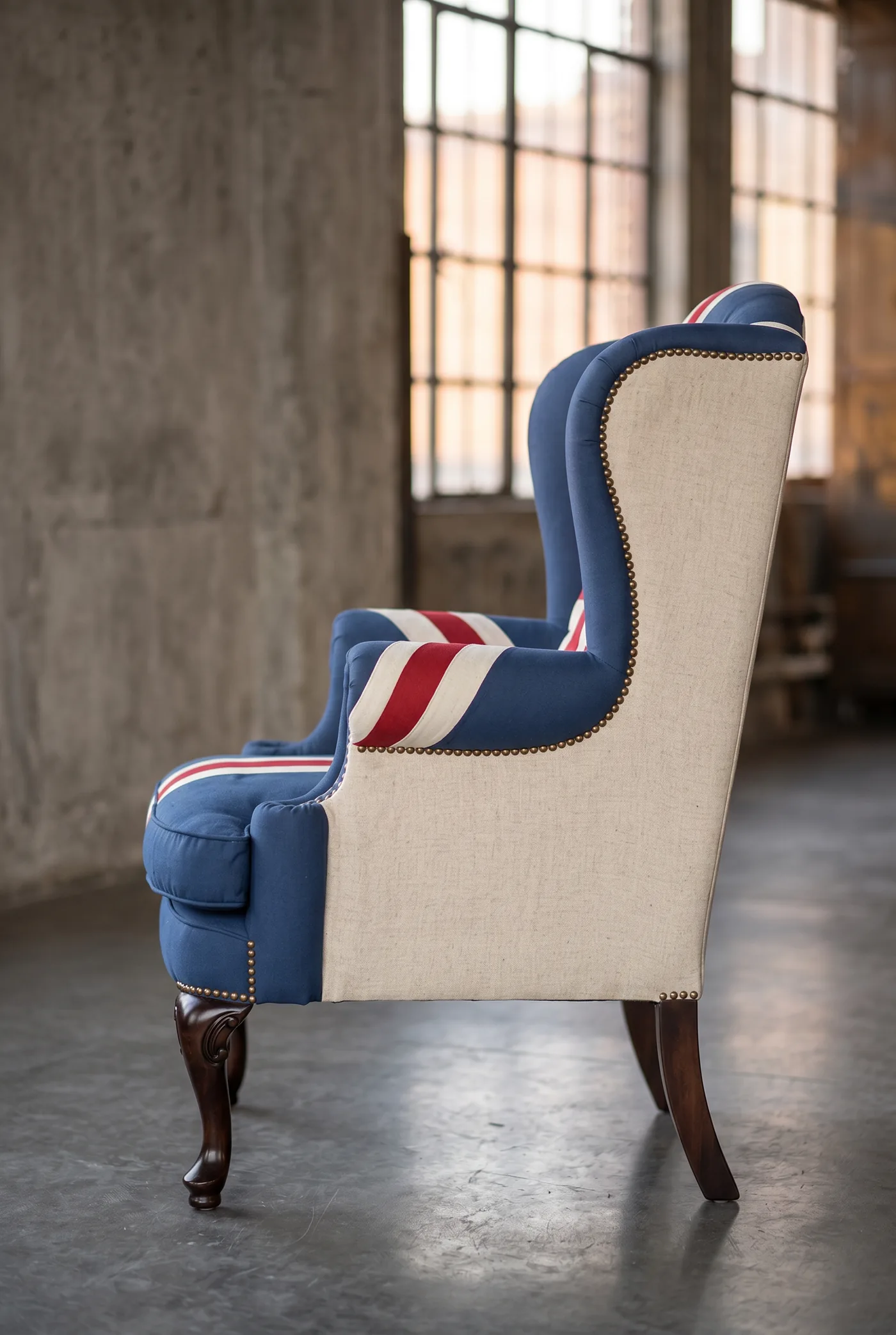 Кресло Britain Seat, Linen Fabric