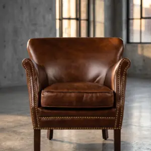 Кресло Broker, Decor Brass Carnations в стиле лофт — купить в OLD LOFT