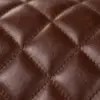 Кресло Bruno, Quilted Leather and Metal — деталь