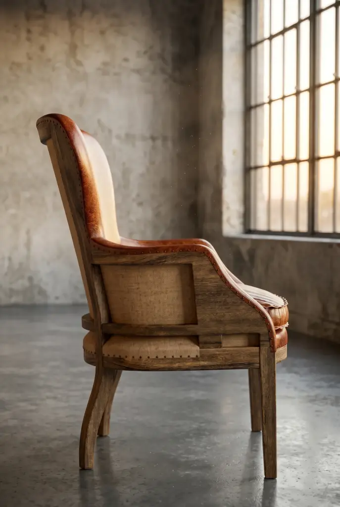 Кресло Chicago, Antique Wood