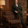 Кресло Chocolate Arm Chair Wood Frame — в интерьере