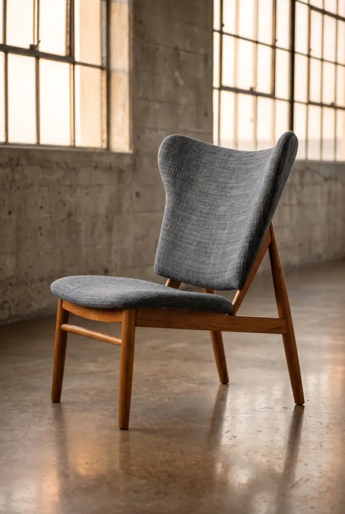 Кресло Easel Dining Chair Solid