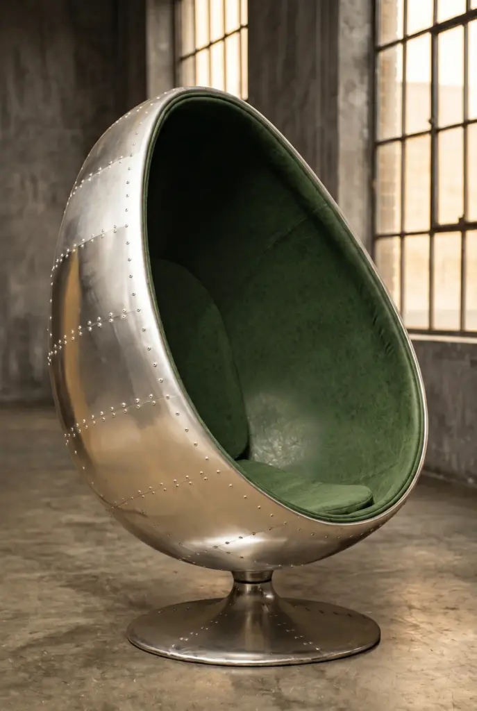 Кресло Egg Aviator, Rotation 360°
