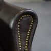 Кресло Intermezzo Dark Leather and Wood — фото 11