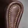 Кресло Intermezzo Dark Leather and Wood — деталь