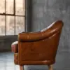Кресло Oxford Quilted Leather 1 Seat — профиль