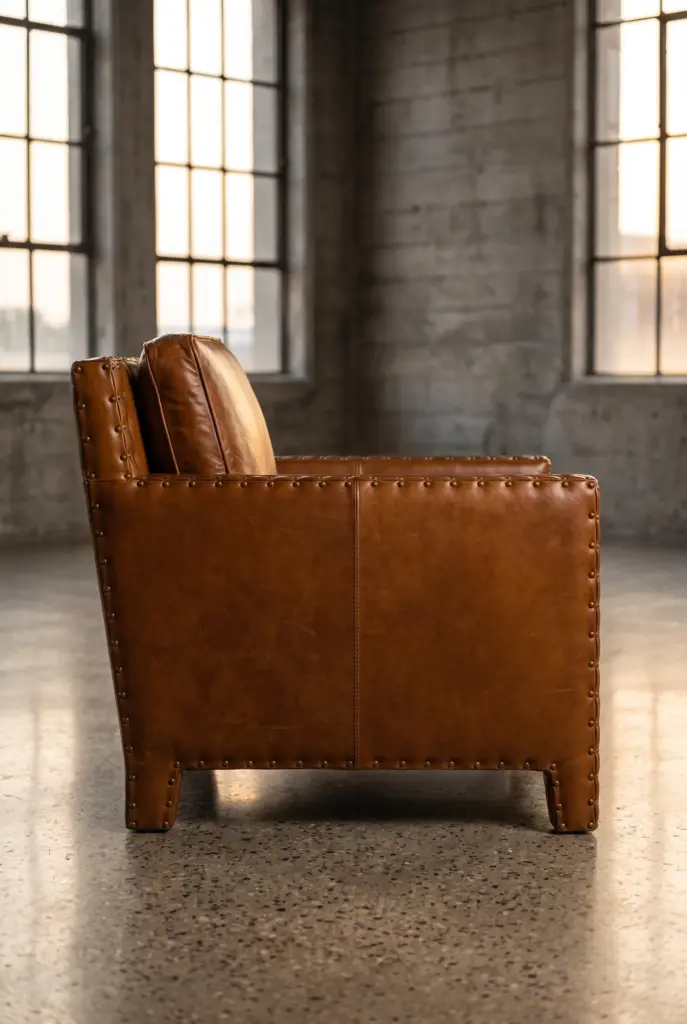 Кресло Parlamet Armchair Brown Leather