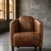 Кресло Pilot, Antique Leather — фронт