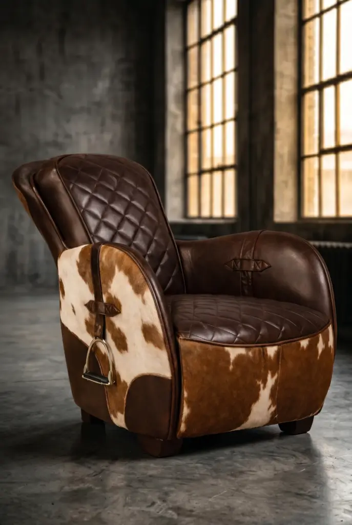 Кресло в стиле Rider Arm Chair with Spots