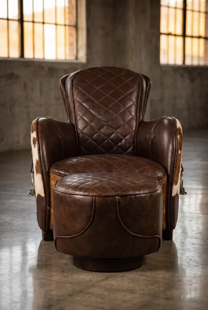 Кресло в стиле Rider Arm Chair with Spots