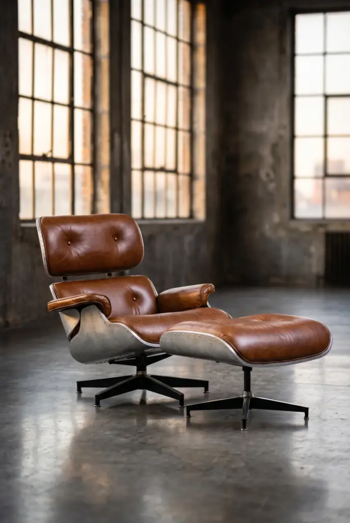 Кресло с оттоманкой Aviator Long Seat