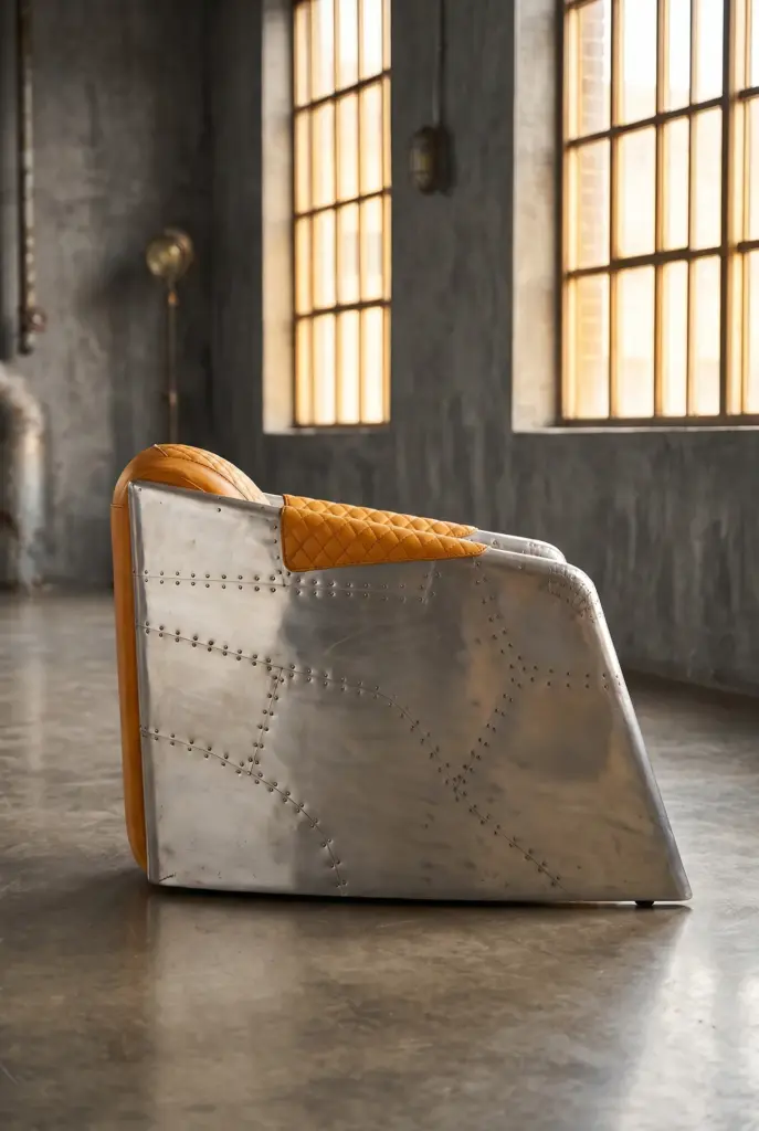 Кресло Take-off, Aluminum Finish