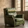 Кресло Versailles Armchair Brown Leather — 45°