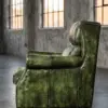 Кресло Versailles Armchair Brown Leather — профиль