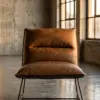 Trampoline Dining Chair Leather — фронт