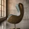 Кресло-яйцо Brass Egg Rotating — профиль