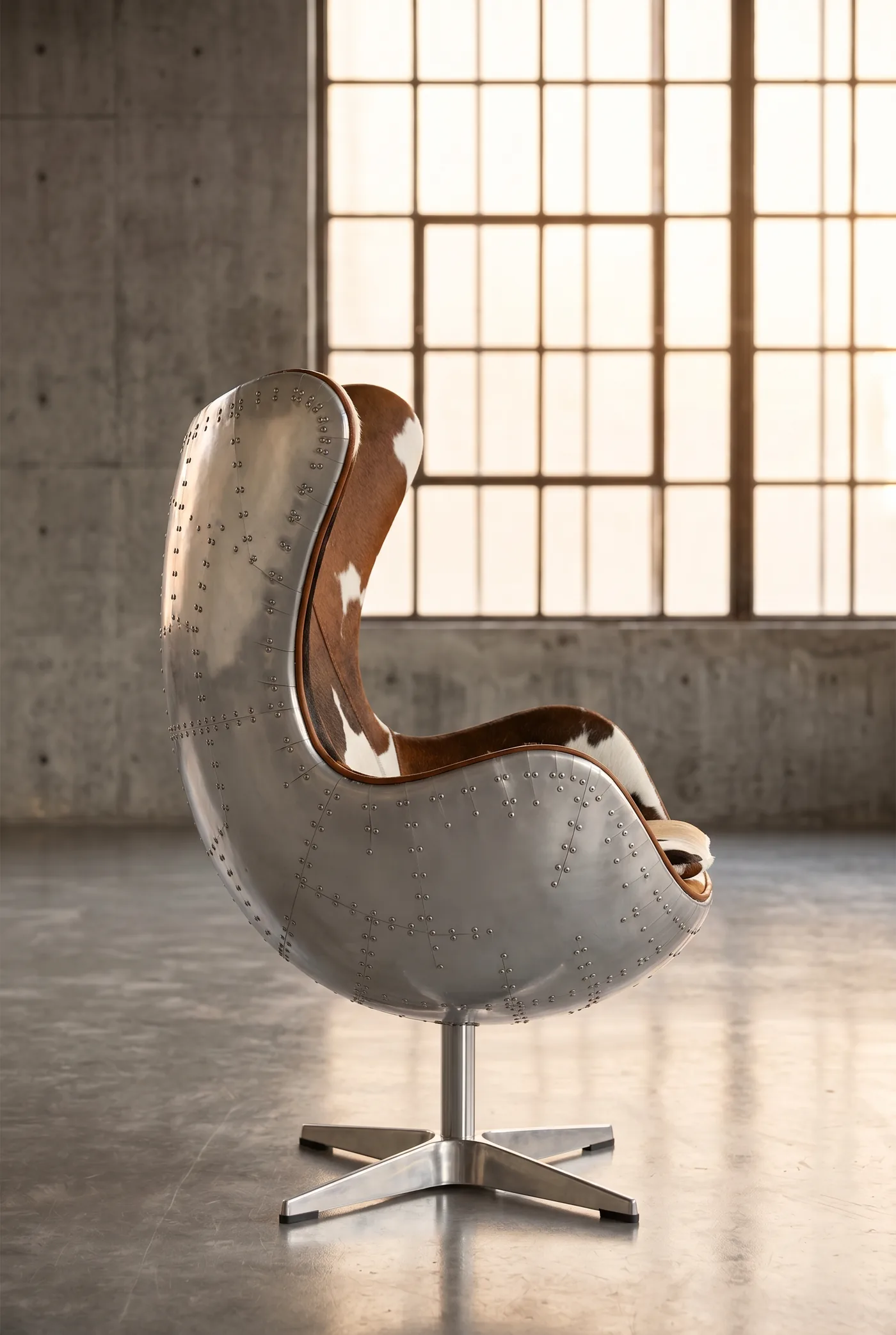Кресло-яйцо Cocoon, Aluminum Finish